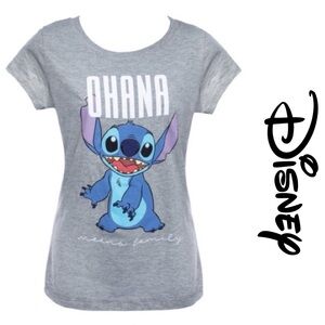 Disney | "Ohana Means Family" Short Sleeve Lilo & Stitch Tee | Size Extra Large